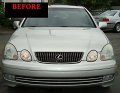 312 Motoring Fits 2001-2005 Lexus Gs300 Gs430 Chrome Grill Grille Kit Gs 300 430 2002 2003 2004 01 02 03 04 05