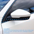 Uxcell Flexible Molding Trim Self Adhesive 16 4ft X 0 47inch Peel And Stick Metallic Mirror Frame Pvc Metal For Wall Car Door