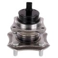 512520 Wheel Hub Assembly With Abs For Toyota Prius 2001 2002 2003 Rear Axle 4 Lugs Alloy Steel Bearing 
