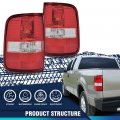 Pair Tail Light W O Bulbs For Ford F150 Lariat Xl New Body Style 2004 Fit King Ranch 2005-2006