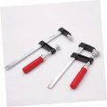 Gadpiparty 2 Pcs Steel Clamp Carrys Bar F Line Scriber Woodworking Clamps Deep Throat Clamp Tool Jigs Center Metal Wood Screw