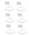 Led Fantasy 4-inch 9w 120v Recessed Ultra Thin Ceiling Panel Downlight Light Dimmable Retrofit Slim Wafer Ic Rated Etl Energy 