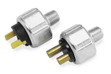 Hydraulic Brake Switch 181101 With Brass Terminals And Heavy Duty Contacts Replaces 72023-51d Push Button 2 Pin Terminal Flush