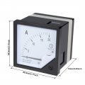 Uxcell Ac 0-20a Analog Panel Ammeter Gauge Ampere Current Meter 6l2 1 5 Error Margin