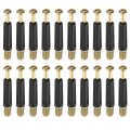 45pcs 40mm Furniture Connecting Fittings Thread Bolts Dowels Screws Metal Dowel Fitting Fasteners For Cabinet Drawer And 