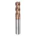 Carbide Square End Mill 3 8 Diameter Tialn Coated 4 Flutes Milling Bit Cutter For Hardened Steel Stainless Alloy Metal Shank 1 