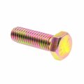 Prime-line Hex Head Cap Screws Grade 8 3-16 In X 1-1 4 8 Yellow 25 Pack 