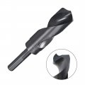 Uxcell 28 5mm Reduced Shank Drill Bit Hss 6542 Black Oxide With 1 2 Inch Straight