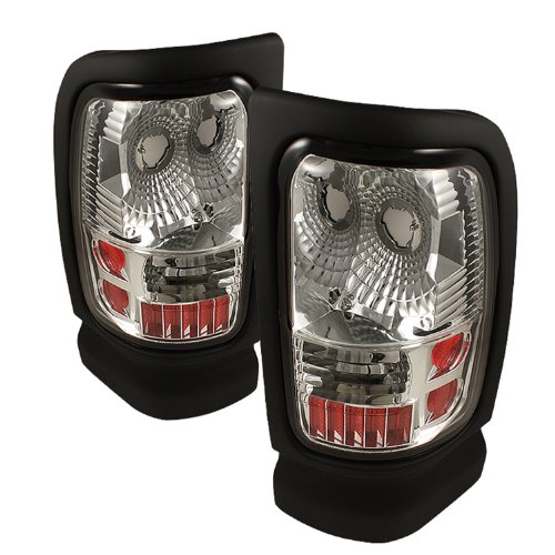 Dodge Ram Chrome Altezza Tail Light Set Alt-on-dram94-c Pair Of Waterproof Left And Right Rear Lamps For Car Truck