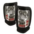 Dodge Ram Chrome Altezza Tail Light Set Alt-on-dram94-c Pair Of Waterproof Left And Right Rear Lamps For Car Truck 