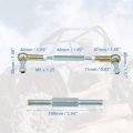 X Autohaux M8 100mm Steering Tie Rod Ball Joint For 50cc 70cc 90cc 110cc 125cc 150cc 200cc 250cc Atv Four Wheeler Quad
