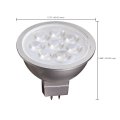 Satco S9495-6 Watt Mr16 Led Bulbs 40 Deg Beam Angle 120 Volts 5 Pack