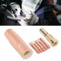Mig Welding Gun Accessory Airless Nozzle Brass Connection Rod And Conductive Tip Flux Core Gasless 0 9mm 035in Tips Kit