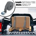 X Autohaux 4pcs 1 12 Cargo Tie Down Straps Heavy Load Lashing Travel Luggage Strap Adjustable With Cam Lock Buckle For Car