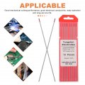 Healeved 1 Pack Thoriated Tungsten Electrode Red Head Needle