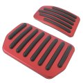 1-set Brake Foot Pedal Pad Compatible For Tes-la Model 3 2016-2025 Auto Aluminum Alloy Covers Accessories Non-slip Accelerator 