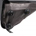 Ocpty Black Left Side Mirror Fit For 2001-2002 Chevy Silverado 1500 Hd Metallic Finish Glass Manual Folding Heated