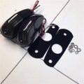 Xkh- Flash Turn Signals Compatible With 2006 2009 Kawasaki Zx Zx14 Zx14r Zzr1400 Black Smoke B017qvrrns
