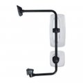Door Mirror Assembly Replacement For Freightliner M2 Driver Side Chrome With Convex Blind Spot F247568 