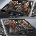 Yosa Animal Sunshade For Auto Windshield Dinosaur Decor Tyrannosaurus Car Front Window Visor Sun Shade Anti-uv -sun Heat