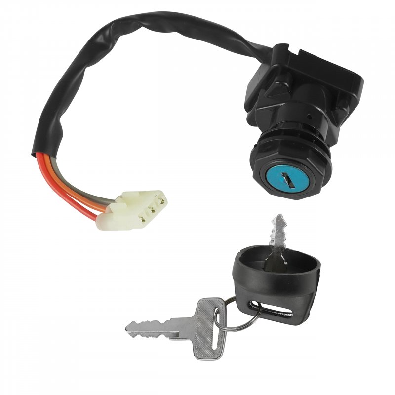 Ignition Key Switch For Arctic Cat 3430-040 250 300 400 500 Models Includes 2 Keys 12 Volt Plug In Replacement Part
