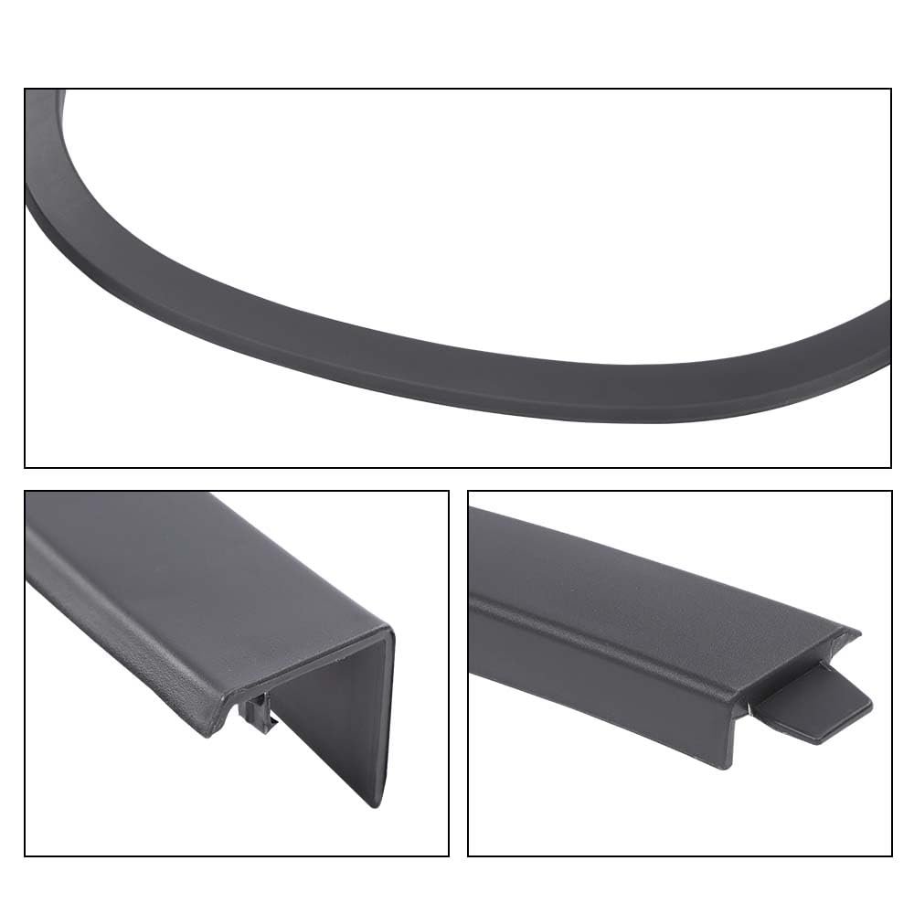 Front Rh Passenger Side Fender Flare Wheel Housing Molding Trim For Chevy Trax 2017 2022 Black Factory Style 42490925 Gm1291251