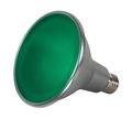 Satco S9481 Par38 Led Green 40 Beam Spread Medium Base Light Bulb 15w