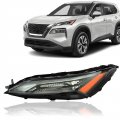 Daytime Running Light Headlight Replacement For 2021 2022 2023 Rogue Turn Signal Drl Driver Side 26125-6rr0a 