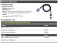 Downstream Oxygen Sensor For 2002-2006 Chevy Trailblazer