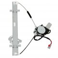 Door Lock Actuators Assembly Compatible For 2001-2005 Honda Civic Front Left Right Power Latch Replacement 746-362 746-361