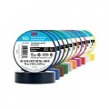 3m Temflex 165 Solvent-free Vinyl Electrical Tape 3 4 In X 60 Ft Orange 10-pack