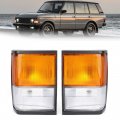 Topteng Signal Parking Lights Corner Car Lamps Pair Fits For Land Rover Range Classic 1987-1995