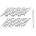 Diamond Grinding Burrs Drill Bit 3 32 Inch Shank 0 8mm Dia Ball Shaped Head Mounted Points For Carving Polishing Jade Jewelry 