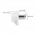 Uxcell 50pcs Plastic Shelf Support Pegs 5mm Cabinet Clips Shelf Steel Pin Peg White Bracket Style For Kitchen Furniture Book
