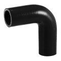 1 Pcs 32mm 26 Id 90mm 3 54 Length 90 Degrees Black Car Silicone Hose Coolant Universal 