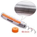 Austor Pack Of 6 Solder Wire 60-40 Rosin Core 0 6mm Electrical Soldering 20g