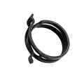 Engine Coolant Radiator Hose Clamp For Chevy Cruze 2011 To 2016 Steel Spring Adjustment Black 12mm Band Width 1 654 In Minimum