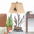 Black Forest Decor Duck With Reeds Table Lamp 