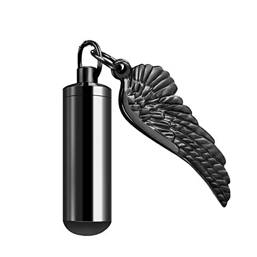 Custom Angel Wings With Photo Memorial Motorcycle Evil Spirits Biker Guard Silver Bell Keepsake Urn Ours Are Universal Fit