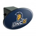 Unc Greensboro Primary Logo Oval Tow Trailer Hitch Cover Plug Insert