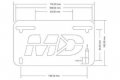 Fender Eliminator Compatible With 2016-2020 Triumph Speed Triple