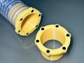 Magnetic Quick Disconnect For Dust Collector Clamps Free 2-1 2 Or 4 Flex Hose 