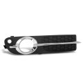 Front Right Fog Light Trim 1 Pc For Volvo V70 2008 2009 2010 Fit S80 2007 2011 2012 2013 Cars With Park Assist 34430920 Silver 