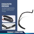 Front Fender Flares Moulding Trims Left And Right Pair For Lx Rx350 Rx350l Rx450h Rx450hl 2019 2020 2021 2022 Black