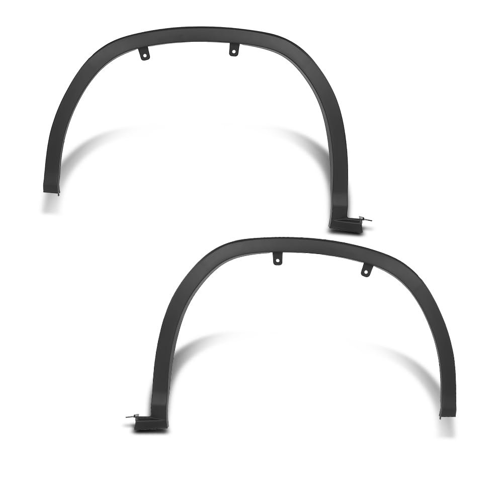 Front Fender Flares Moulding Trims Left And Right Pair For Lx Rx350 Rx350l Rx450h Rx450hl 2019 2020 2021 2022 Black