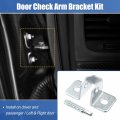 X Autohaux 4 Set Door Check Bracket And Pin For Jeep Cherokee 19-2001 55002361 4 Arm Assembly Repair On Driver Passenger Side