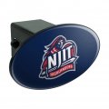 New Jersey Institute Of Technology Primary Logo Oval Tow Hitch Cover Trailer Plug Insert 2