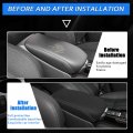 Xyhgm Car Center Console Armrest Cover For Honda Hrv Hr-v 2023 2024 Leather Anti-scratch Central Box Lid Seat Protector Cushion