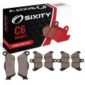 Sixity C6 Front Rear Ceramic Brake Pads For Bmw R850r Cast Wheel Abs 1995-2001 Complete Set 