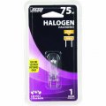 Feit Electric Bpq75 8 6 75-watt T4 Jcd Halogen Bulb With Bi-pin Base Clear 3000k Bright White